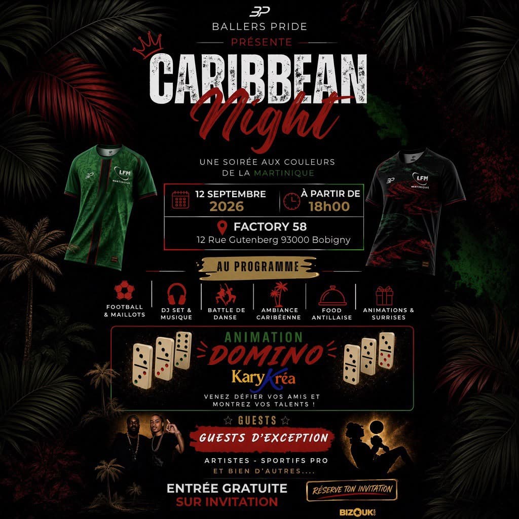 Flyer Caribbean Night